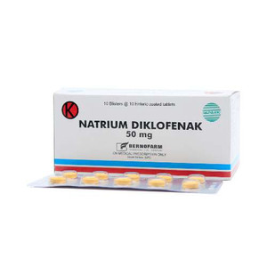 Natrium diclofenac 50 mg strip berno 1