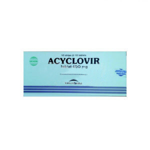 Acyclovir kf 400mg tab 100s 1