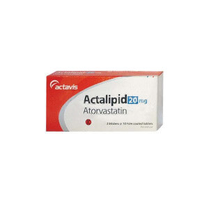 Actalipid 20mg tab 30s 1