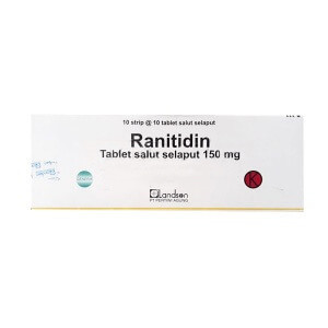 Ranitidine landson 150mg tab 100s 1