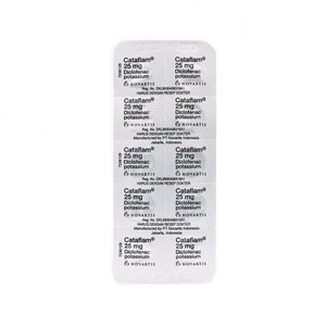 Cataflam 25 mg tablet 2