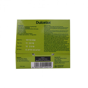 Dulcolax 5 mg 4 tablet 2