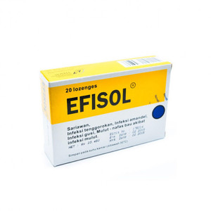 Efisol tablet hisap 1