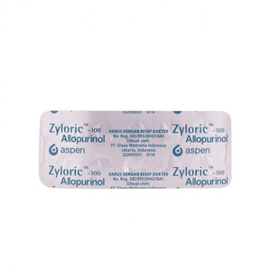 Zyloric 100 mg tablet 4