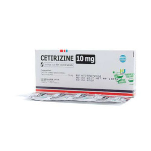Cetirizine 10 mg tab dexa 001