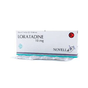 Loratadine 10 mg tab novell 001