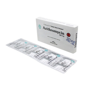 Azithromycin kf 500mg tab 20s 001