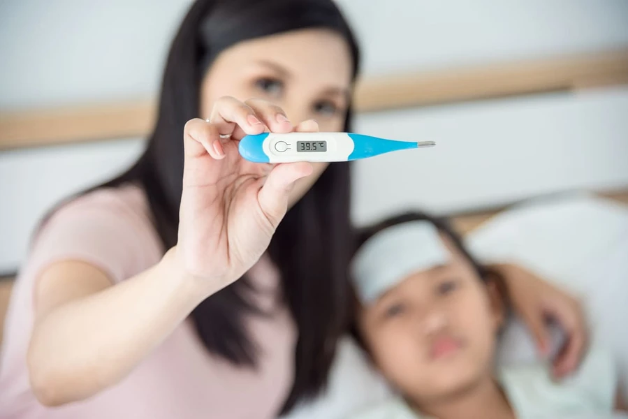 Cara Mengukur Suhu Badan Pada Anak: Penyebab, Gejala, dan Obat