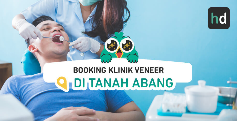 Mau dapat paket Veneer dekat rumah yang nyaman? Cek yuk daftar paket Veneer terlengkap. Dimana klinik terdekat Tanah Abang? Cek harga untuk perbandingan, baca review, atau booking klinik dengan harga diskon melalui HDmall.id!