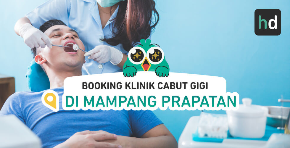 Mau dapat paket Cabut Gigi dekat rumah yang nyaman? Cek yuk daftar paket Cabut Gigi terlengkap. Dimana klinik terdekat Mampang Prapatan? Cek harga untuk perbandingan, baca review, atau booking klinik dengan harga diskon melalui HDmall.id!