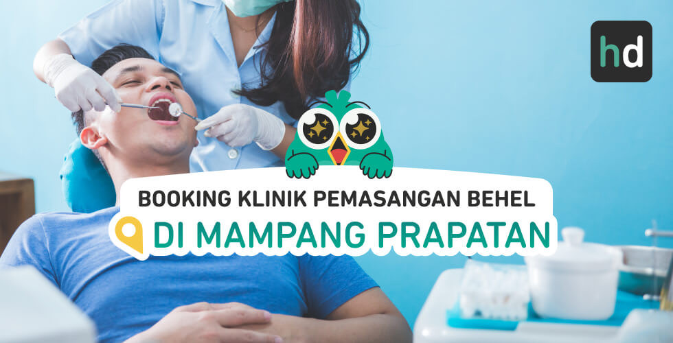 Mau dapat paket Pemasangan Behel dekat rumah yang nyaman? Cek yuk daftar paket Pemasangan Behel terlengkap. Dimana klinik terdekat Mampang Prapatan? Cek harga untuk perbandingan, baca review, atau booking klinik dengan harga diskon melalui HDmall.id!