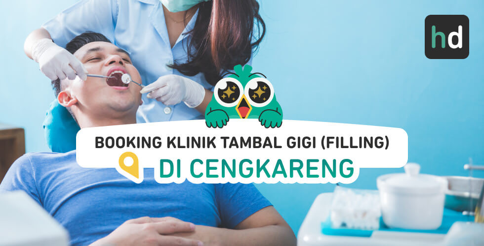 Mau dapat paket Tambal Gigi (Filling) dekat rumah yang nyaman? Cek yuk daftar paket Tambal Gigi (Filling) terlengkap. Dimana klinik terdekat Cengkareng? Cek harga untuk perbandingan, baca review, atau booking klinik dengan harga diskon melalui HDmall.id!