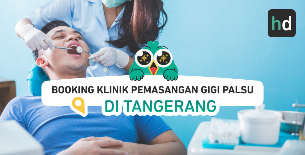 Mau dapat paket Pemasangan Gigi Palsu dekat rumah yang nyaman? Cek yuk daftar paket Pemasangan Gigi Palsu terlengkap. Dimana klinik terdekat Tangerang? Cek harga untuk perbandingan, baca review, atau booking klinik dengan harga diskon melalui HDmall.id!