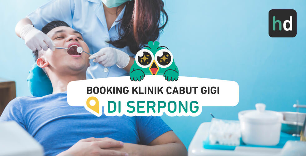Mau dapat paket Cabut Gigi dekat rumah yang nyaman? Cek yuk daftar paket Cabut Gigi terlengkap. Dimana klinik terdekat Serpong? Cek harga untuk perbandingan, baca review, atau booking klinik dengan harga diskon melalui HDmall.id!
