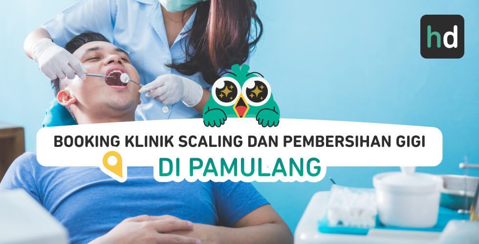 Mau dapat paket Scaling dan Pembersihan Gigi dekat rumah yang nyaman? Cek yuk daftar paket Scaling dan Pembersihan Gigi terlengkap. Dimana klinik terdekat Pamulang? Cek harga untuk perbandingan, baca review, atau booking klinik dengan harga diskon melalui HDmall.id!