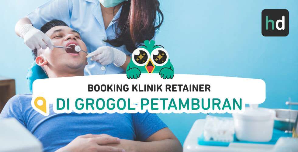 Mau dapat paket Retainer dekat rumah yang nyaman? Cek yuk daftar paket Retainer terlengkap. Dimana klinik terdekat Grogol Petamburan? Cek harga untuk perbandingan, baca review, atau booking klinik dengan harga diskon melalui HDmall.id!