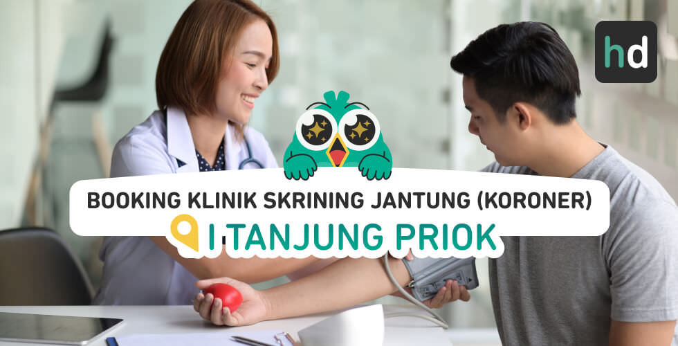 Mau dapat paket Skrining Jantung (Koroner) dekat rumah yang nyaman? Cek yuk daftar paket Skrining Jantung (Koroner) terlengkap. Dimana klinik terdekat Tanjung Priok? Cek harga untuk perbandingan, baca review, atau booking klinik dengan harga diskon melalui HDmall.id!